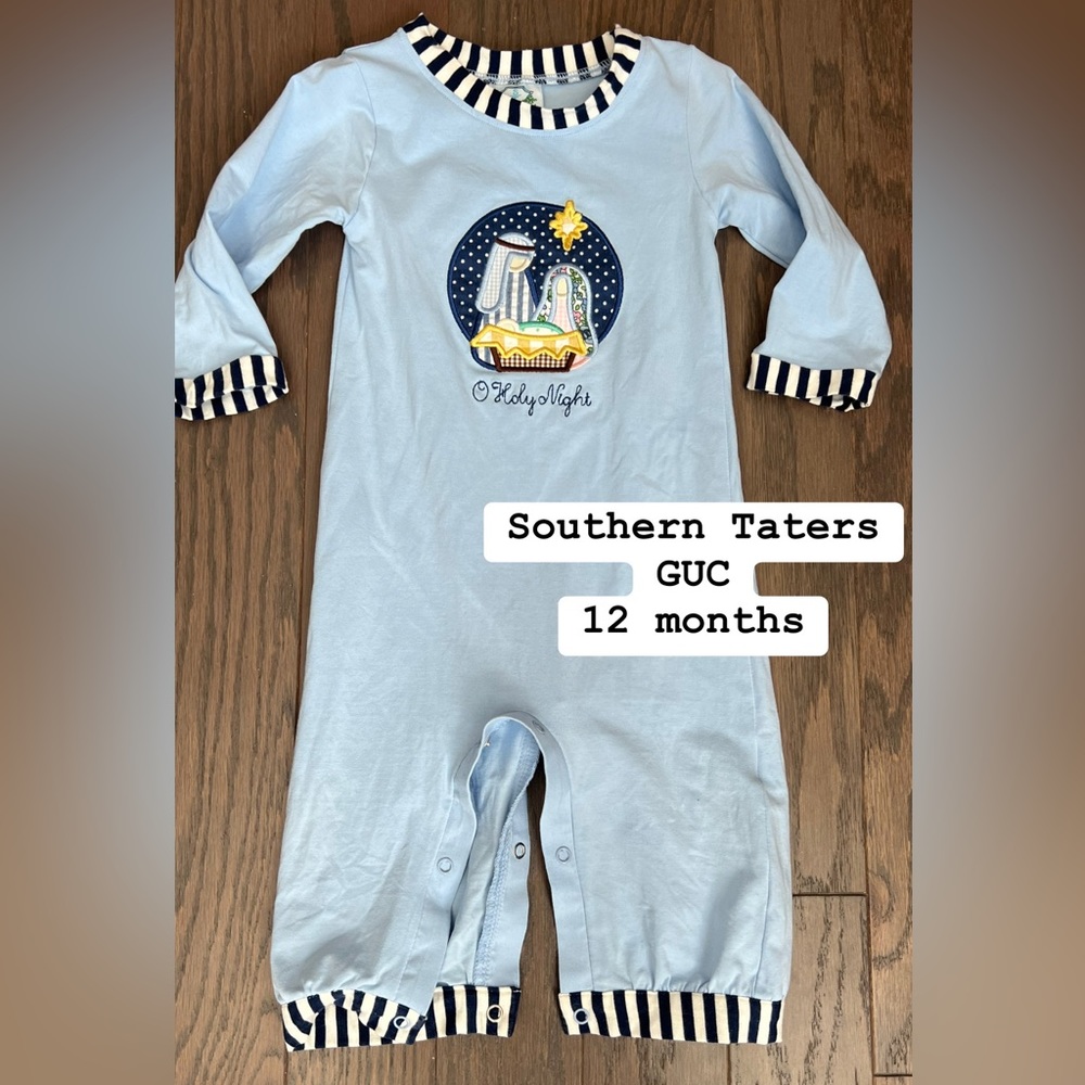 • SOLD • O Holy Night Christmas Romper